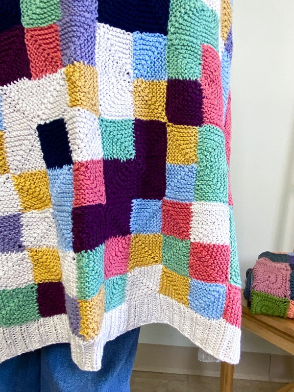 Mindful Mosaic Blanket (Knit) *Free Berroco Pattern*-Patterns-Berroco-Alpaca Direct