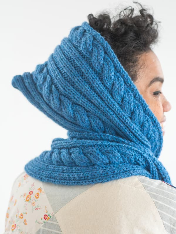 Perry Hooded Cowl by the Berroco Design Team *Free Pattern*-Patterns-Berroco-Alpaca Direct