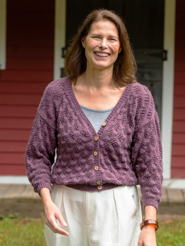 Roselle Cardigan *Free Pattern by Berroco Design Team*-Patterns-Berroco-Alpaca Direct