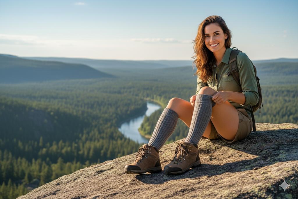 Rainier Alpaca Over The Calf Socks-Socks-Alpaca Direct-Alpaca Direct