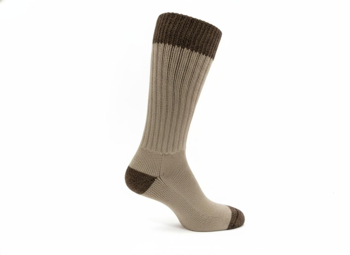 Snowboard-Ski Alpaca Socks-Socks-Alpaca Direct-Medium-Beige-Alpaca Direct