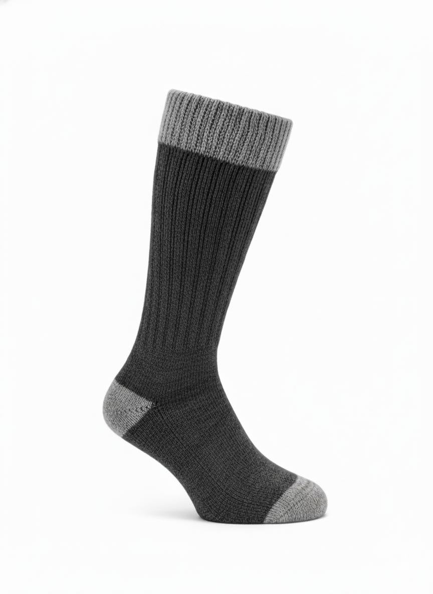 Snowboard-Ski Alpaca Socks-Socks-Alpaca Direct-Medium-Grey-Alpaca Direct