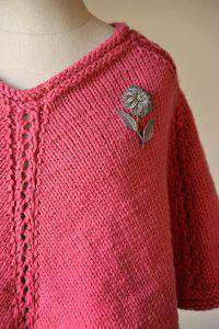 Briar Rose Poncho Designed by Sandi Rosner-Patterns-Universal Yarns-Alpaca Direct