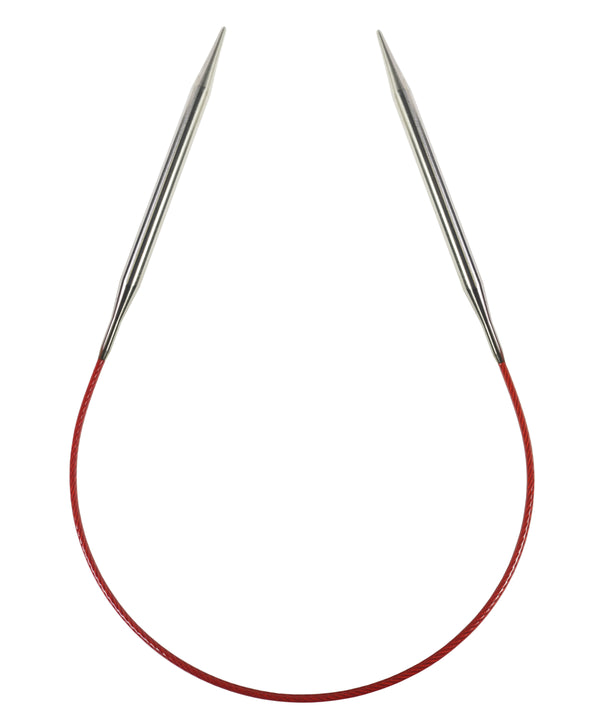 Red Circular Knitting Needles 9-Size 6/4mm