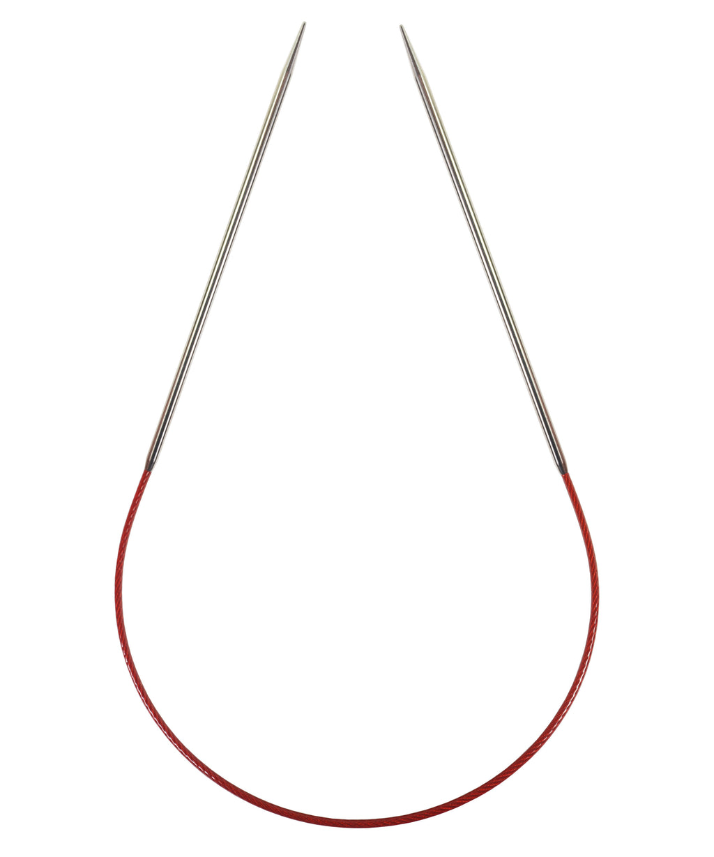 16 Inch ChiaoGoo RED Lace Circular Knitting Needles-Needles-ChiaoGoo-US 0, 2.0mm-Alpaca Direct