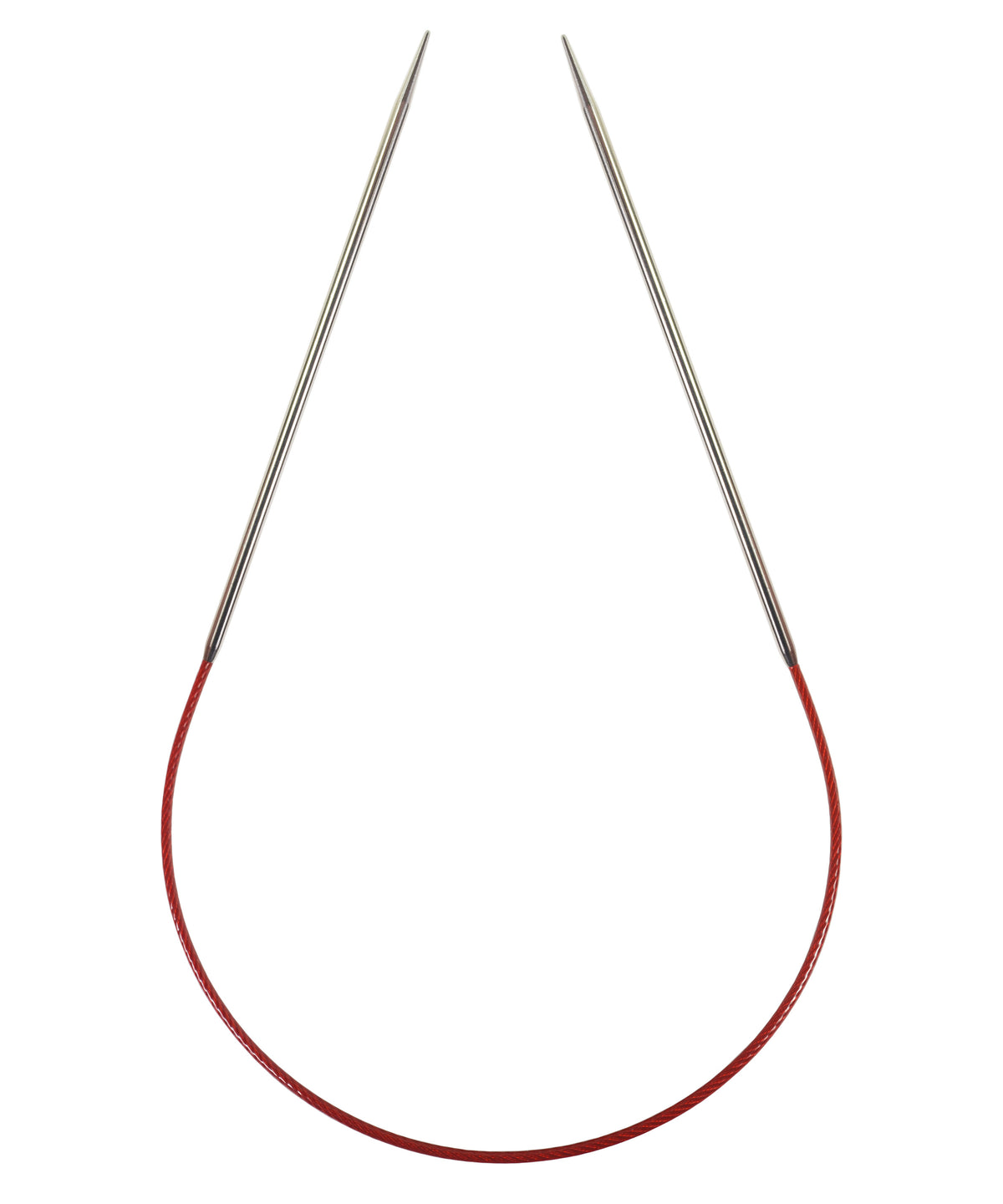 9 Inch ChiaoGoo RED Circular Knitting Needles-Needles-Chiaogoo-US 000, 1.5mm-Alpaca Direct