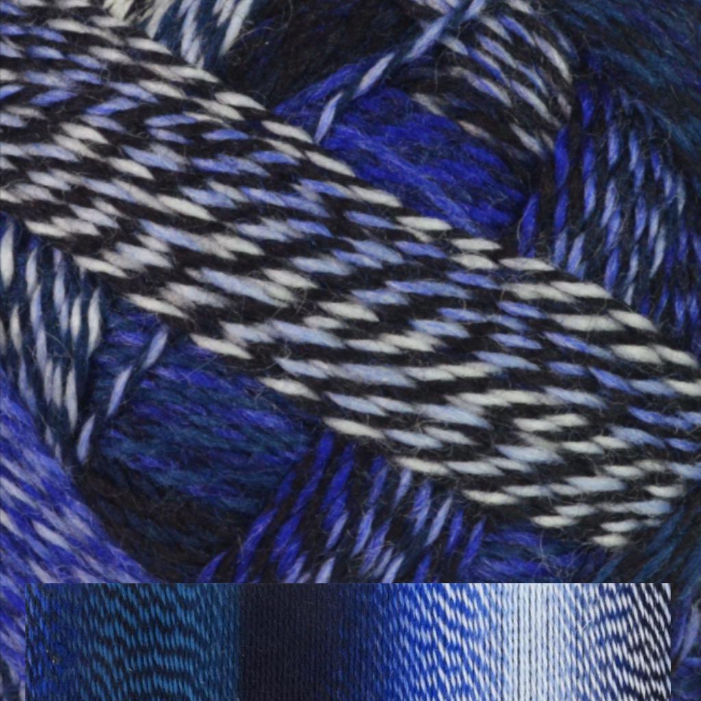 Schoppel-Wolle Zauberball Starke 6-Yarn-Schoppel-Wolle-2099 Blue Break-Alpaca Direct