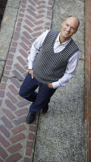 Classic Checked Vest by John Crane *Skacel Pattern*-Patterns-Skacel-Alpaca Direct