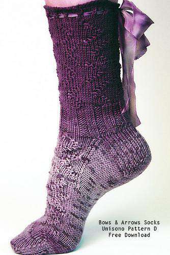 Bows and Arrows by Jeanne Giles *Skacel pattern*-Patterns-Skacel-Alpaca Direct Main image