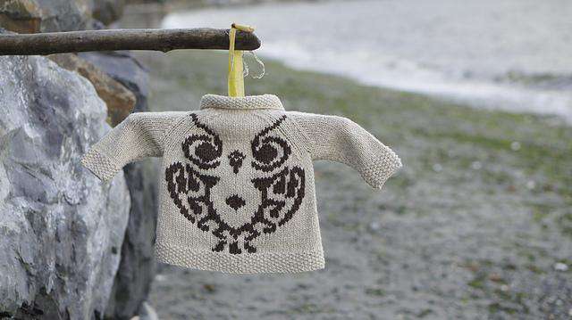 Toddler&#39;s Blank Slate Cardi by Karin Skacel-Patterns-Skacel-Alpaca Direct