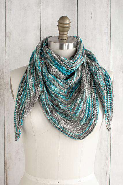 Alegria Shadow Shawl by Fairmount Fibers Design Team