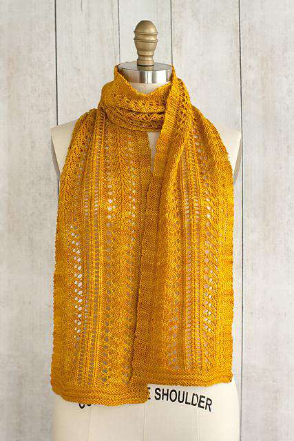 Sage Smudging Scarf by Rox Reverendo-Patterns-Manos del Uruguay-Alpaca Direct Main image