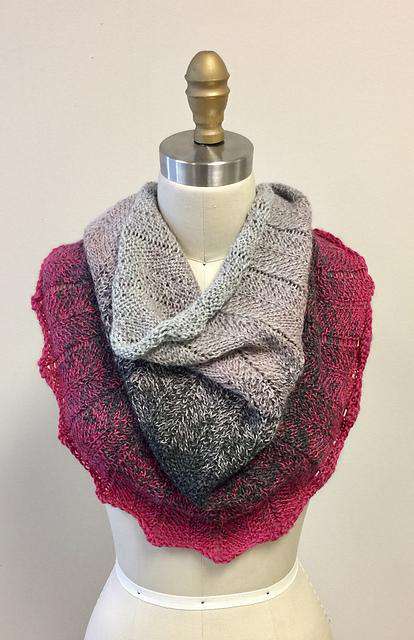Concentric Chevron Cowl by Chuck Wilmesher *Skacel Pattern*-Patterns-Skacel-Alpaca Direct