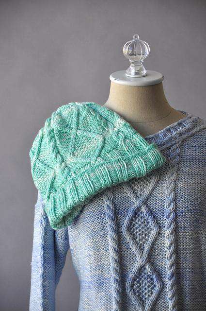 Hazy Hat and Sweater by Universal Yarn-Patterns-Universal Yarns-Alpaca Direct Main image