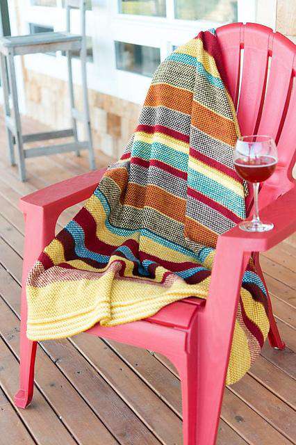 Ravet Blanket by Skacel-Patterns-Skacel-Alpaca Direct