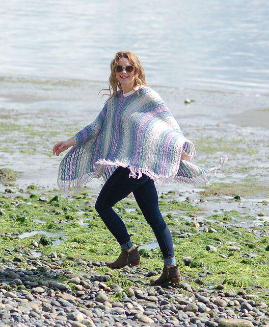 Wispy Poncho by Karin Skacel-Patterns-Skacel-Alpaca Direct