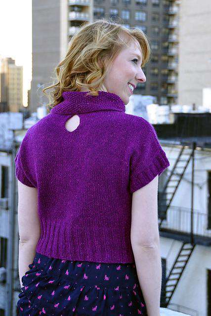 Lovebirds Popover by Lauren N. Riker *Skacel Pattern*-Patterns-Skacel-Alpaca Direct