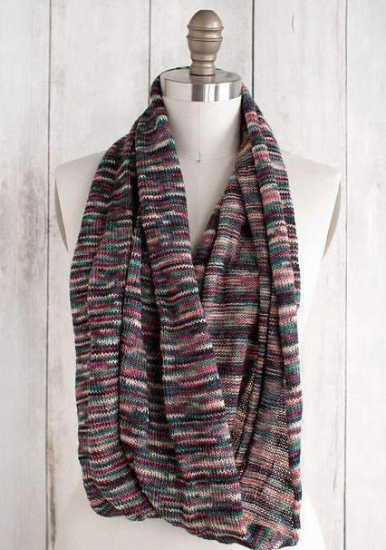Marina Circle Scarf by Fairmount Fibers Design Team-Patterns-Manos del Uruguay-Alpaca Direct Main image