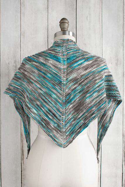 Alegria Shadow Shawl by Fairmount Fibers Design Team-Patterns-Manos del Uruguay-Alpaca Direct