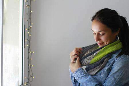 3 Color Cashmere Cowl by Joji Locatelli-Patterns-Alpaca Direct-Alpaca Direct