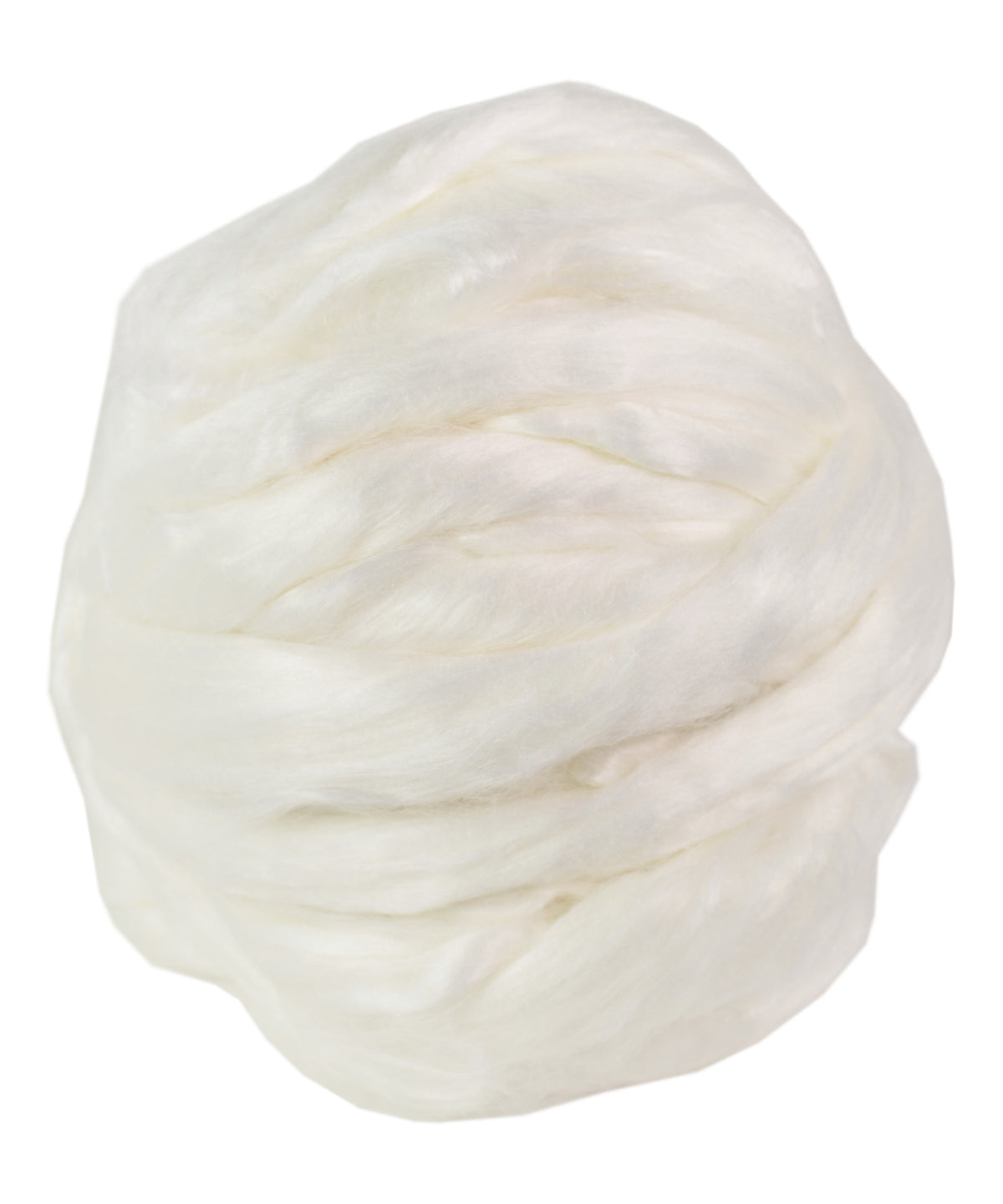 4 oz 100% Bamboo Top - Ecru Viscose-Roving-Alpaca Direct-4 ounces Ecru Bamboo-Alpaca Direct