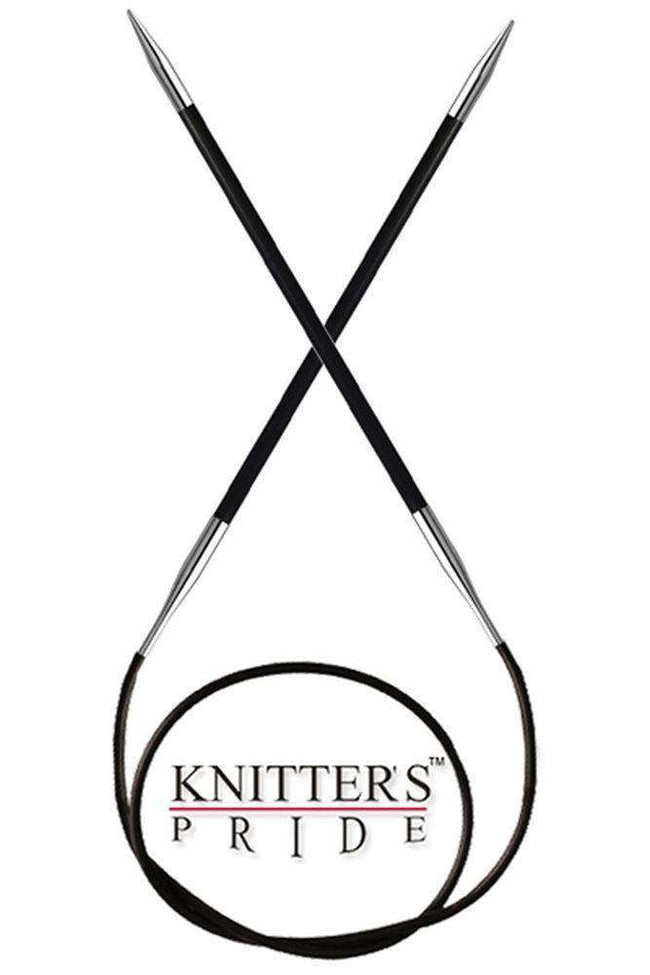 40 Inch Knitter's Pride Karbonz Circular Needles-Needles-Knitter's Pride-US 0, 2.0 mm-Alpaca Direct Main image