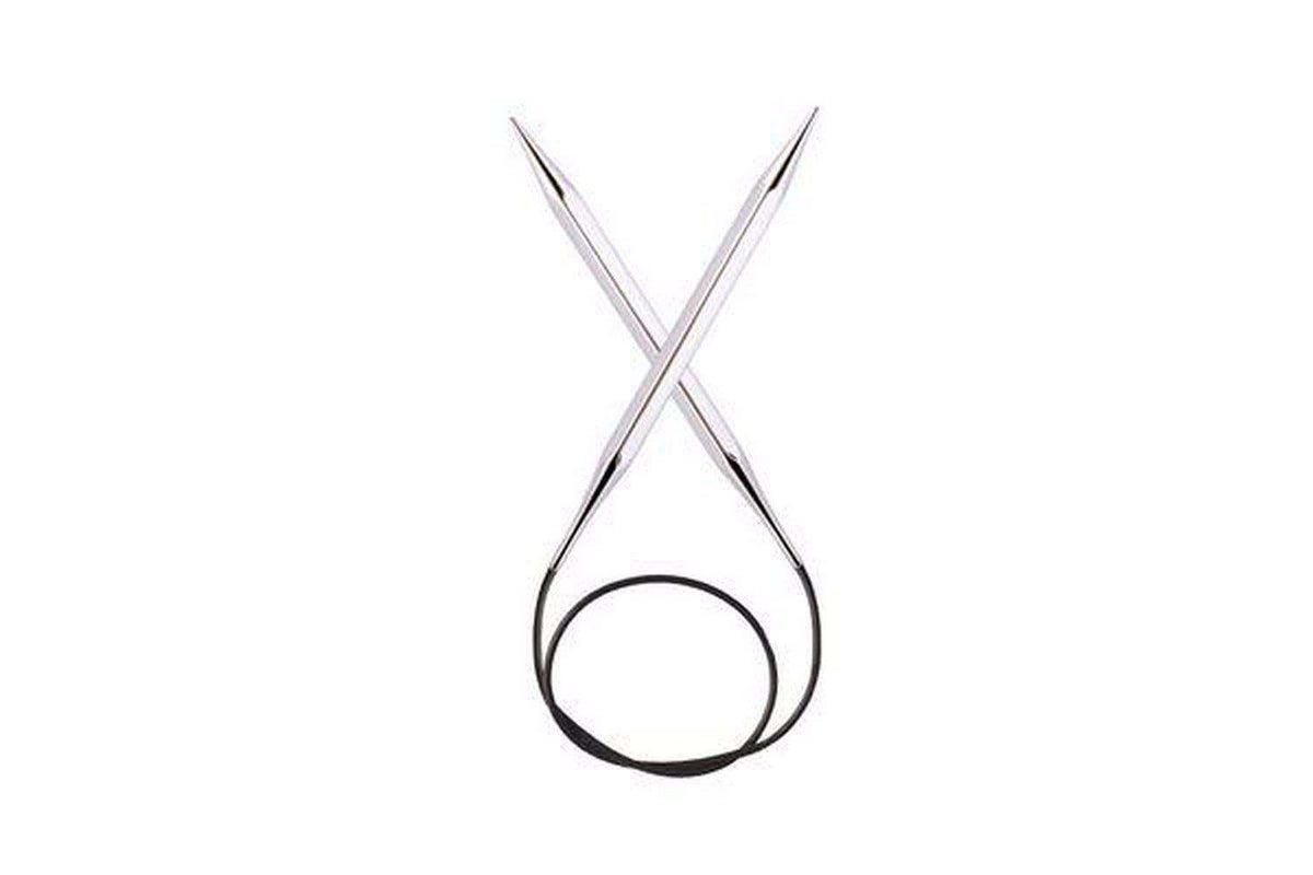 47 Inch Knitter&#39;s Pride Nova Cubics Platina Circular Needle-Needles-Knitter&#39;s Pride-US 1.5, 2.5 mm-Alpaca Direct