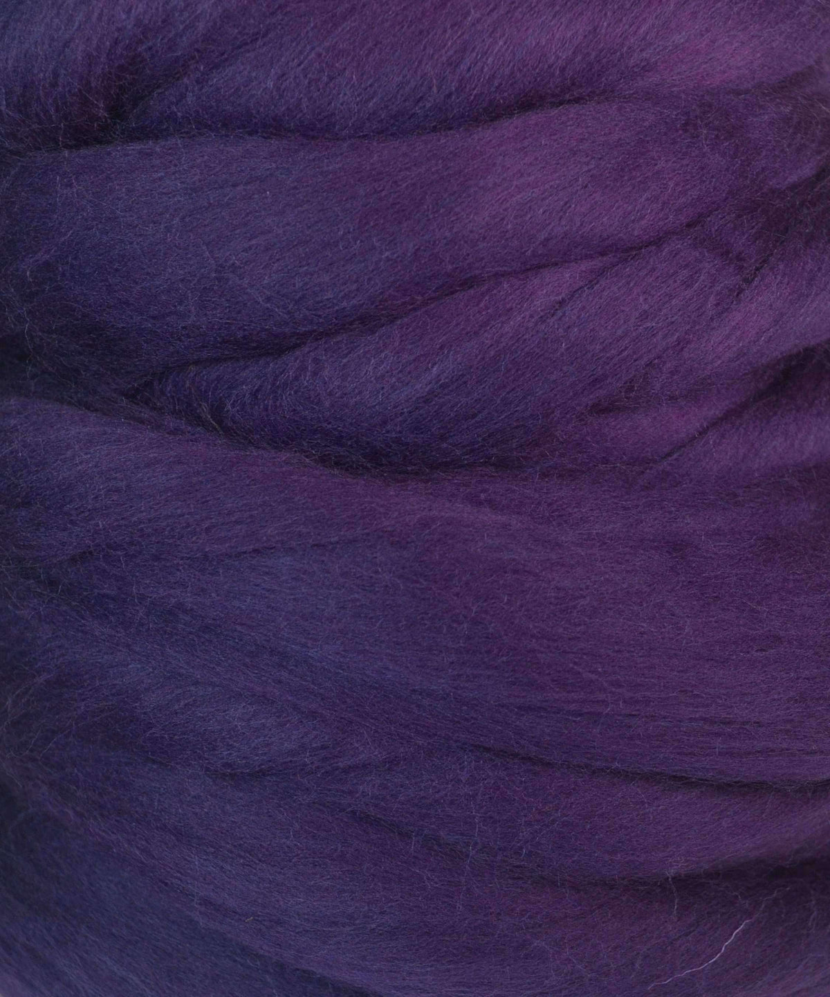 4 oz Merino Top Solids-Roving-Alpaca Direct-Eggplant-Alpaca Direct