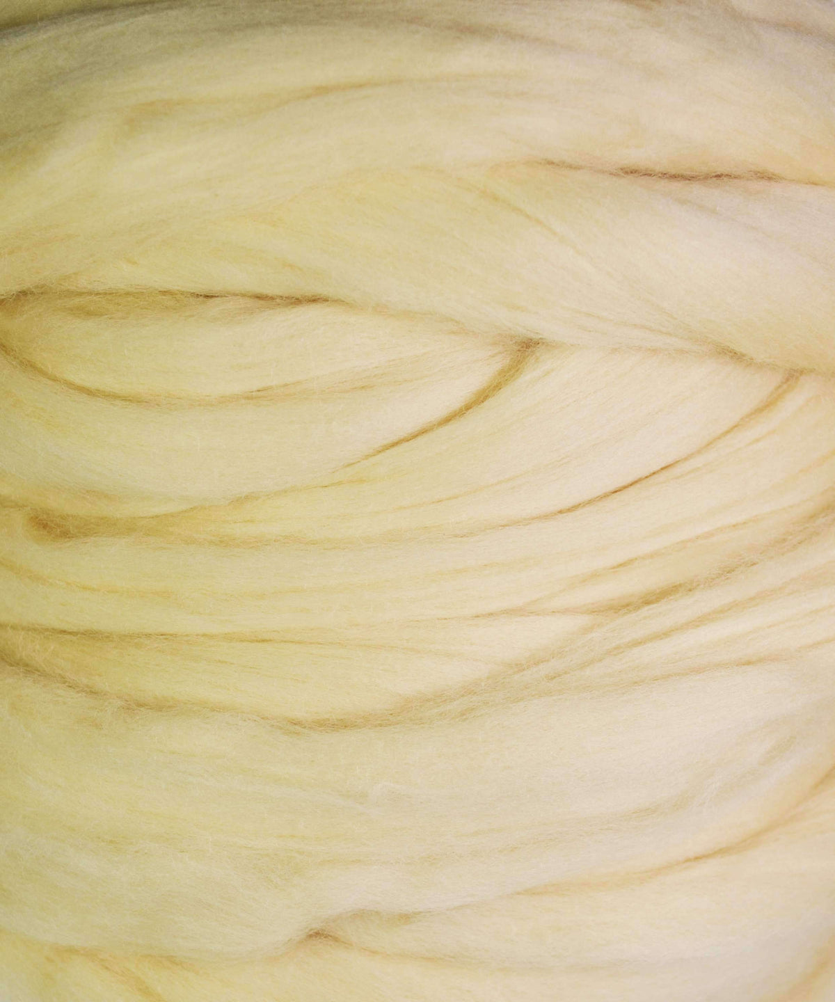 4 oz Merino Top Solids-Roving-Alpaca Direct-Banana Cream-Alpaca Direct