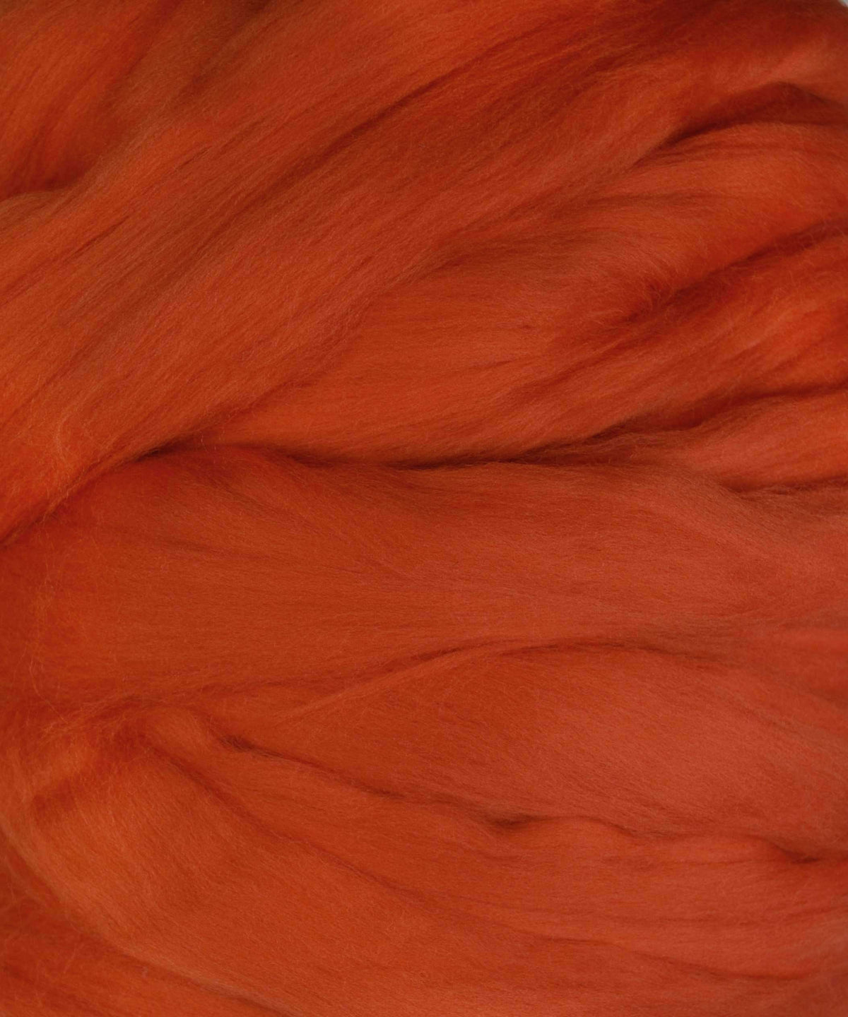 4 oz Merino Top Solids-Roving-Alpaca Direct-Spice-Alpaca Direct