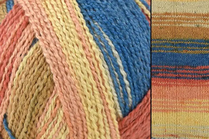 Universal Yarn Bamboo Pop Sock-Yarn-Universal Yarns-504 Corals-Alpaca Direct