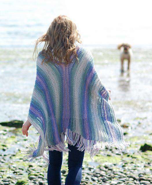 Wispy Poncho by Karin Skacel-Patterns-Skacel-Alpaca Direct