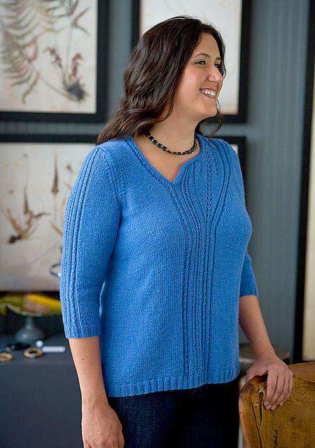 Tanzanite by Norah Gaughan-Patterns-Berroco-Alpaca Direct Main image