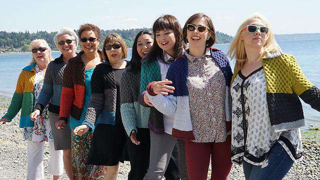 Sisterhood of the Sweater by Katie Rempe *Skacel Pattern*-Patterns-Skacel-Alpaca Direct