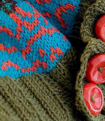 Winterfloral Cowl #2 by Cheryl Burke-Patterns-Berroco-Alpaca Direct