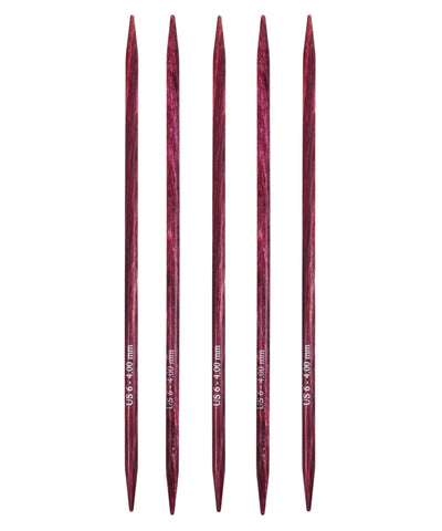 thumbnail image 2 of Knitters Pride GINGER 6 Inch (15 Cm) Double Point Knitting Needles – Made In India 2 of 6