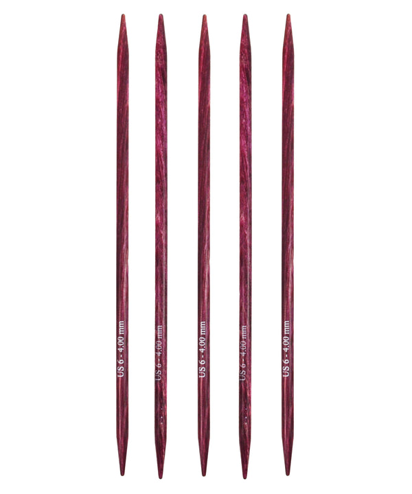 Knitters Pride GINGER 6 Inch (15 Cm) Double Point Knitting Needles – Made In India