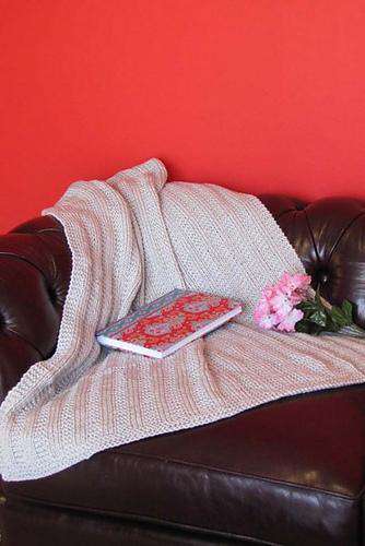 Textured Weekend Throw by Universal Yarn-Patterns-Universal Yarns-Alpaca Direct