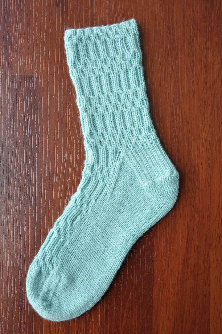Sea Socks Designed by Universal Yarn Design Team-Patterns-Universal Yarns-Alpaca Direct Main image