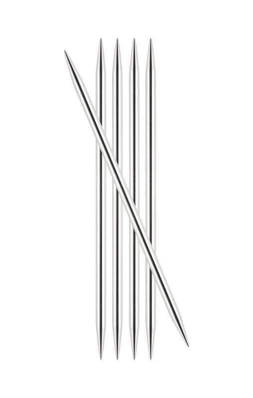 8 Inch Knitter's Pride Nova Platina Double Pointed Needles-Needles-Knitter's Pride-US 0, 2.0 mm-Alpaca Direct Main image