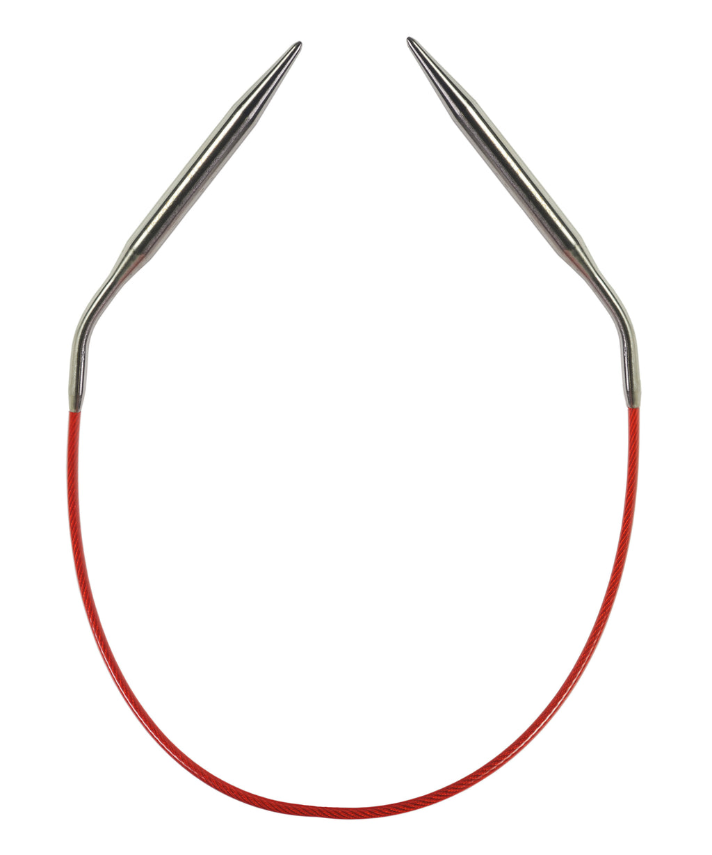 12 Inch ChiaoGoo Knit RED Circular Knitting Needles-Needles-ChiaoGoo-US 6, 4.0mm-Alpaca Direct