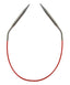 12 Inch ChiaoGoo Knit RED Circular Knitting Needles-Needles-ChiaoGoo-US 6, 4.0mm-Alpaca Direct