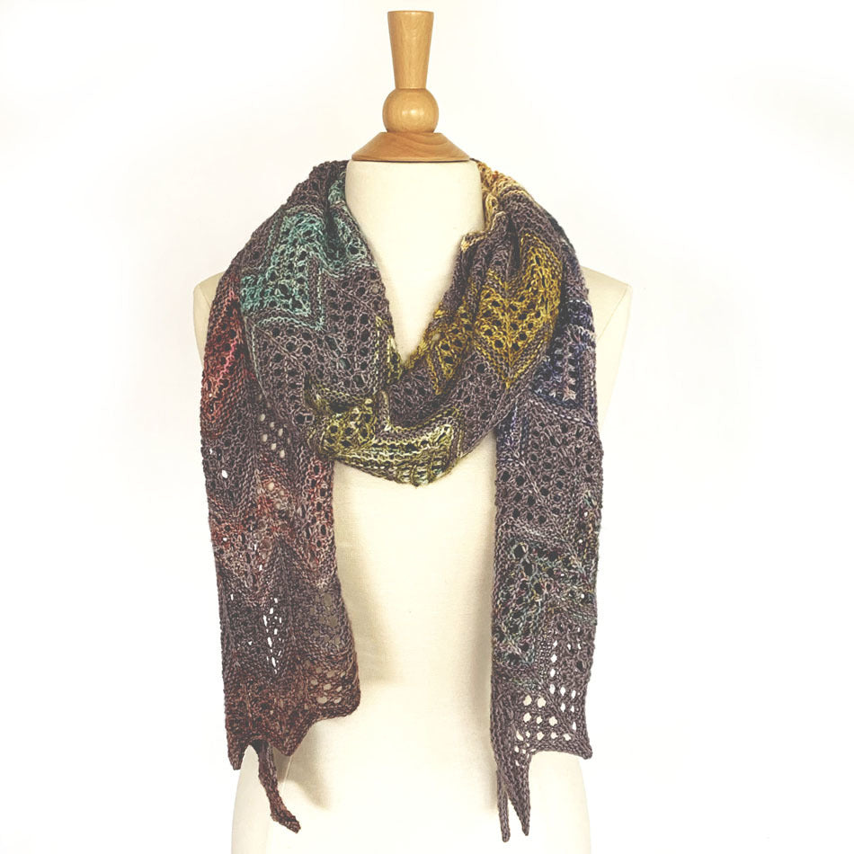 ADVENTurer Scarf &amp; Wrap by Ambah O&#39;Brien-Patterns-Alpaca Direct-Alpaca Direct