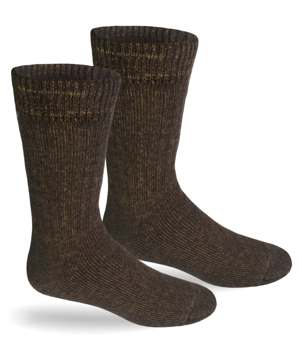 Alpaca Direct Extreme Winter Boot Socks-Socks-Alpaca Direct-Large-Brown-Alpaca Direct
