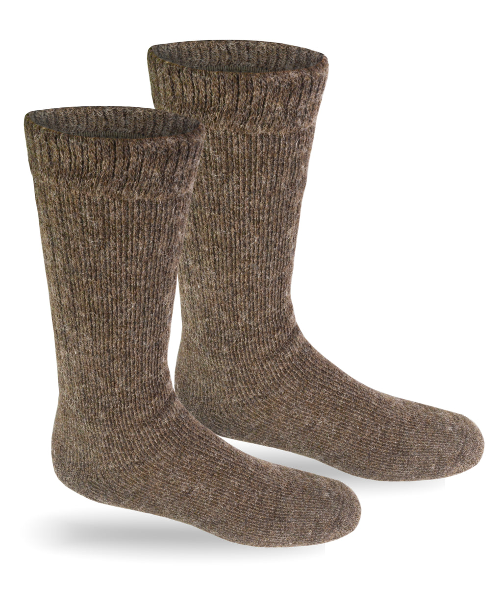 Alpaca Direct Extreme Winter Boot Socks-Socks-Alpaca Direct-Large-COCOA-Alpaca Direct