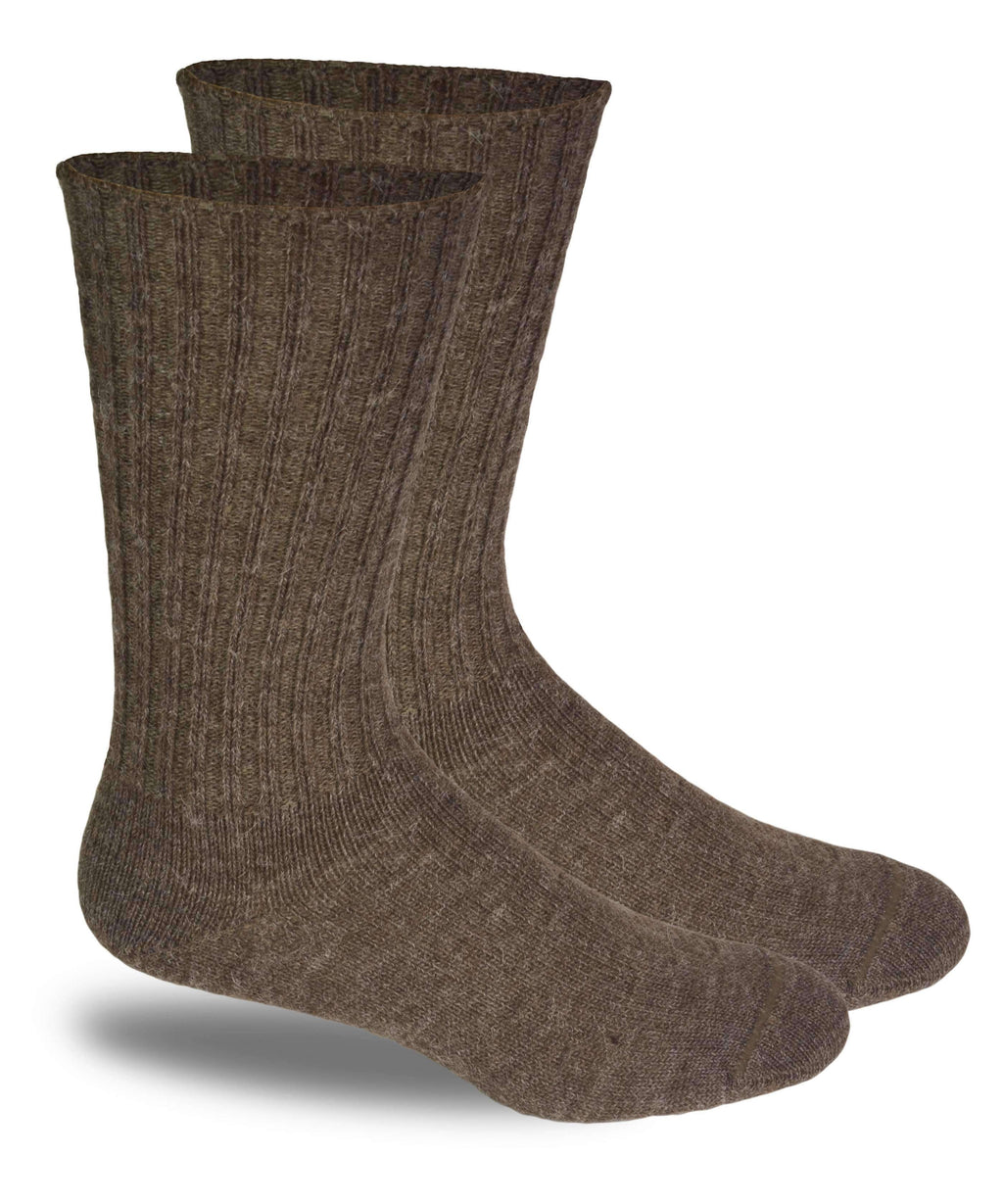 Alpaca 915 Dress Socks-Socks-Alpaca Direct-X-Large-Cocoa-Alpaca Direct