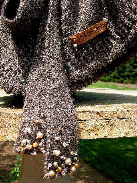 Bijou Reflection Scarf by The Champagne Maker-Patterns-Champagne Maker-Alpaca Direct