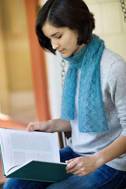 English Mesh Lace Scarf by Churchmouse Yarns and Teas-Patterns-Churchmouse Yarns-Alpaca Direct