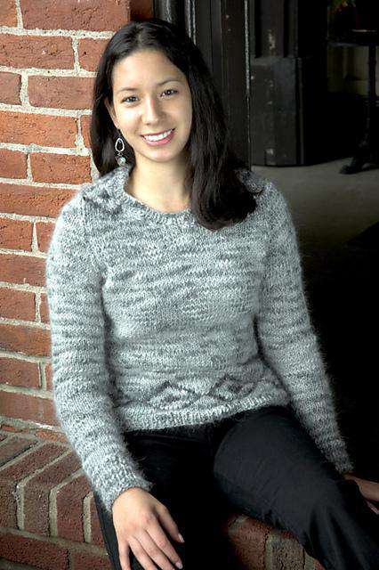 Camino Alpaca Woman&#39;s Fairisle Pullover *Pattern*-Patterns-Plymouth Yarn-Alpaca Direct