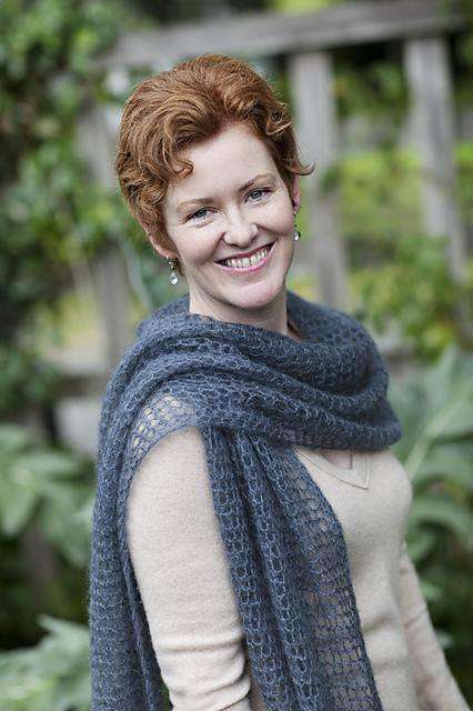 Kelly's Frothy Crocheted Scarf and Wrap by Churchmouse Yarns and Teas-Patterns-Churchmouse Yarns-Alpaca Direct